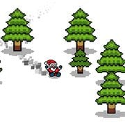 Pixel Santa